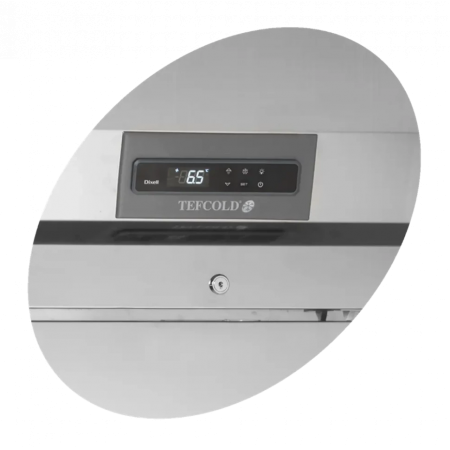 Шкаф морозильный с глухой дверью TEFCOLD RF710 нержавеющий Шкаф морозильный с глухой дверью TEFCOLD RF710 нержавеющий