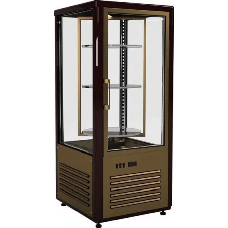Шкаф среднетемпературный Carboma D4 VM 120-2, R120Cвр Люкс коричнево-золотой Шкаф среднетемпературный Carboma D4 VM 120-2, R120Cвр Люкс коричнево-золотой